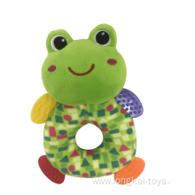 Plush Frog With Rattle